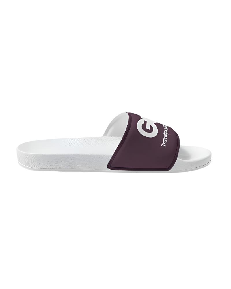 Men's Italian Plum Slide Sandals