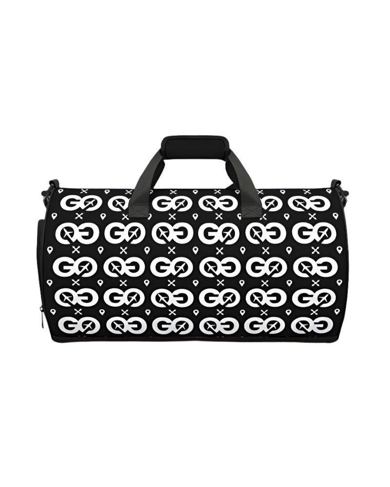 Weekender Black Canvas Duffle Bag