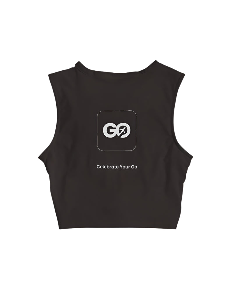 Women's Espresso Twist-Front Tank
