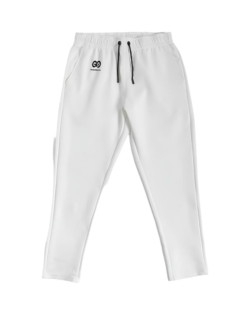 Men's White Joggers
