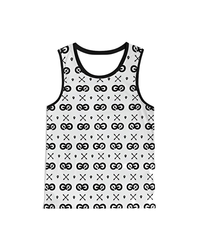 Men's White Signature Series Sport Tank