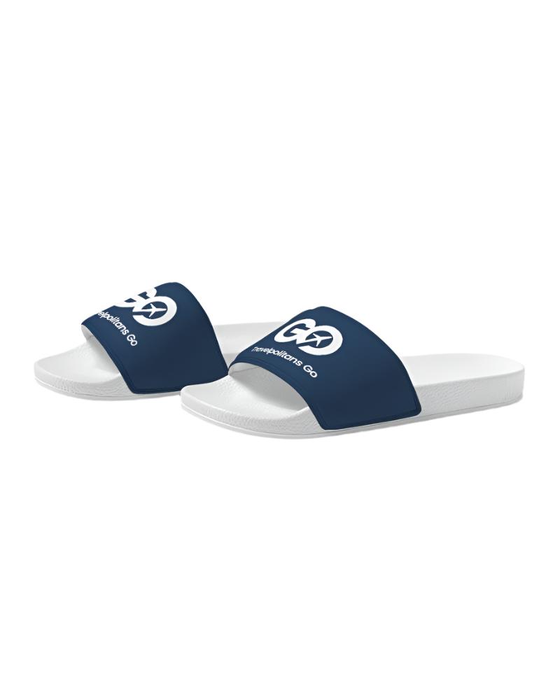 Men's Miami Blue Slide Sandals - WL