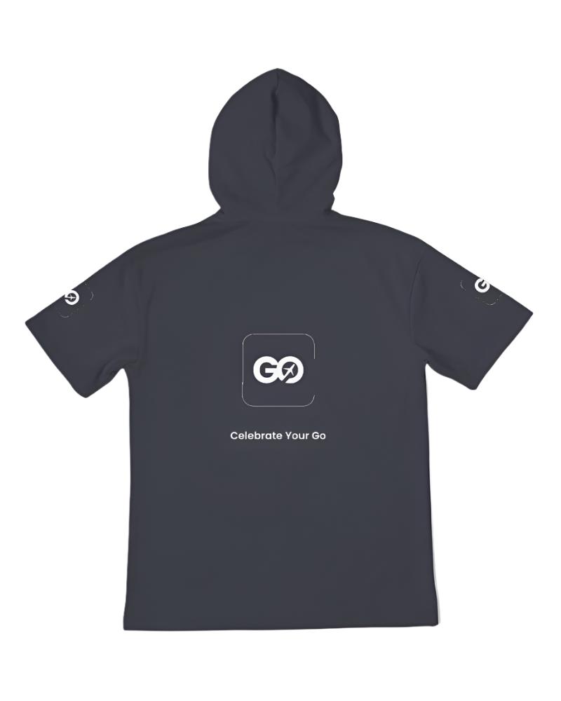 Men's Baritone Blue HW Short Sleeve Hoodie