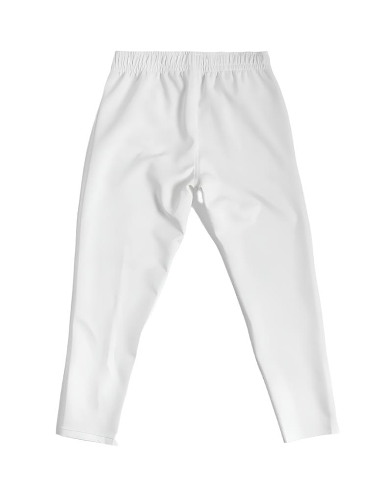 Men's White Joggers