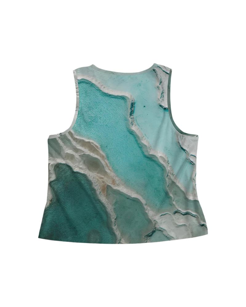 Women's Glacial Ruffled Tank Top