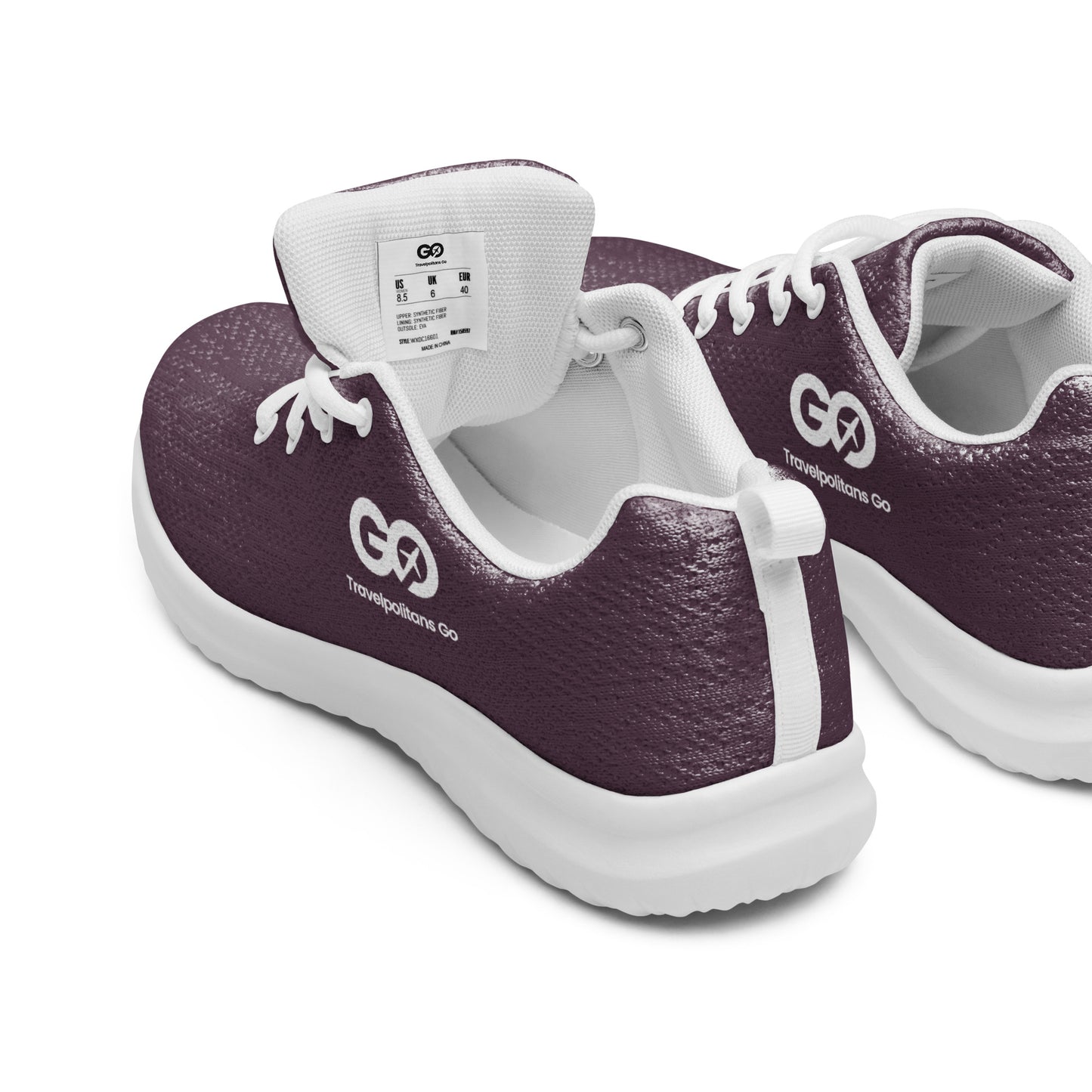 Men’s Italian Plum Athletic Shoes