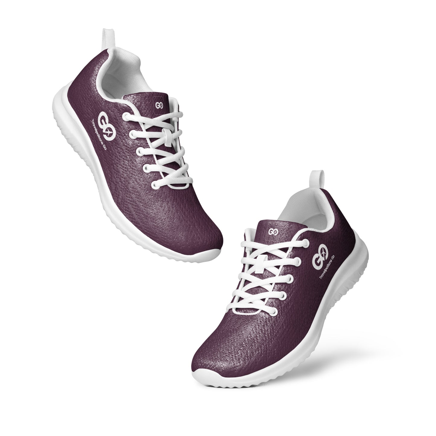 Men’s Italian Plum Athletic Shoes