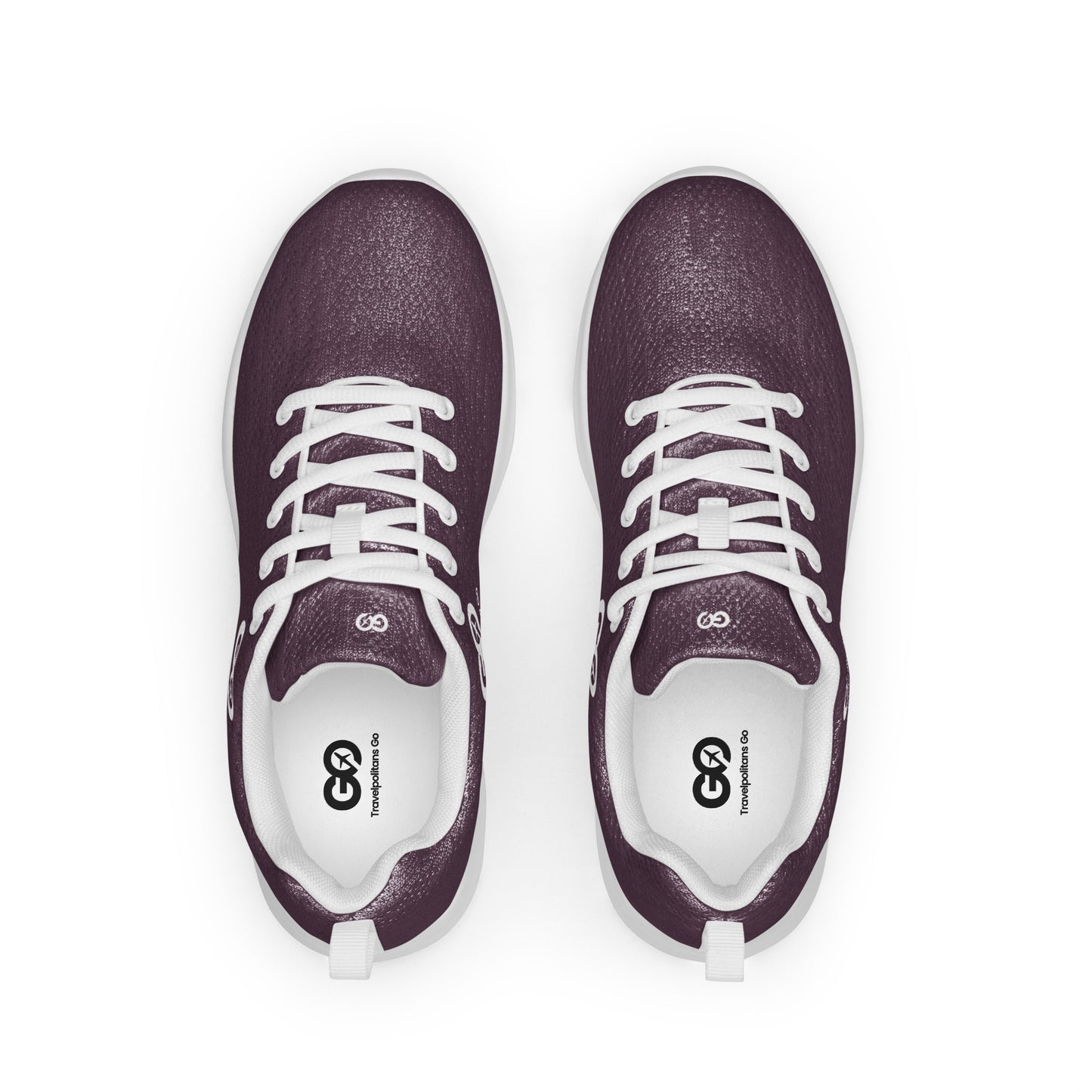Men’s Italian Plum Athletic Shoes