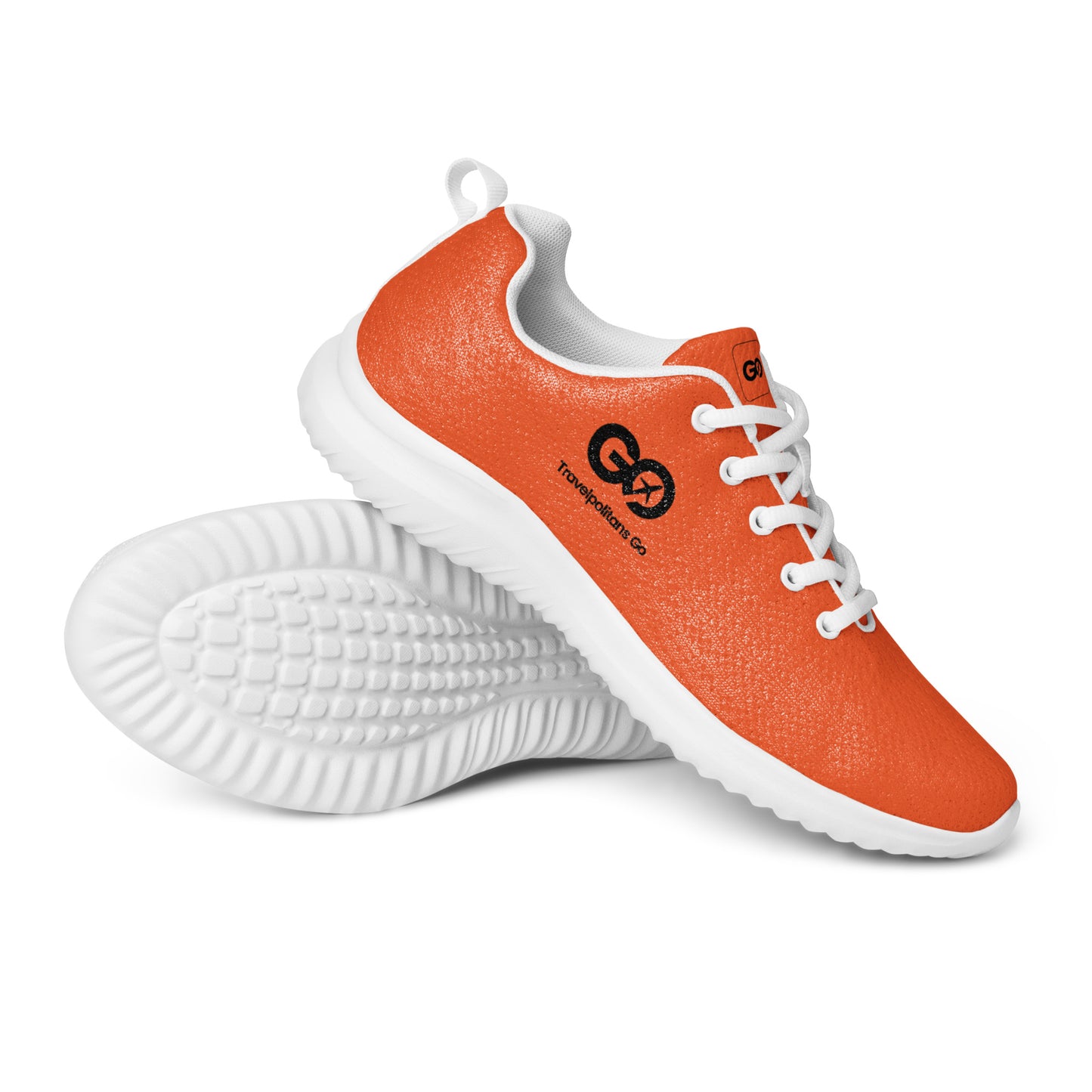 Men’s Orange Athletic Shoes