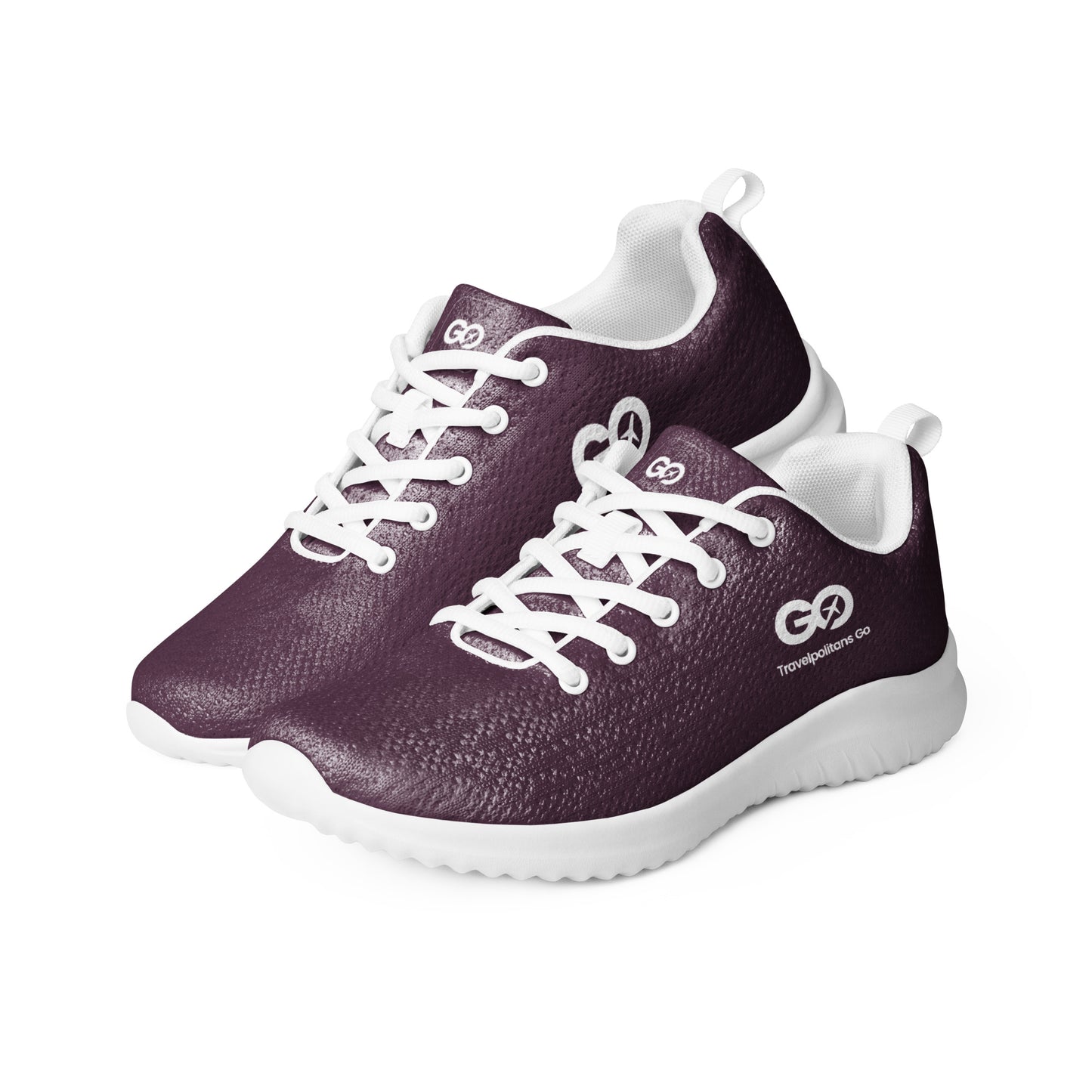 Men’s Italian Plum Athletic Shoes