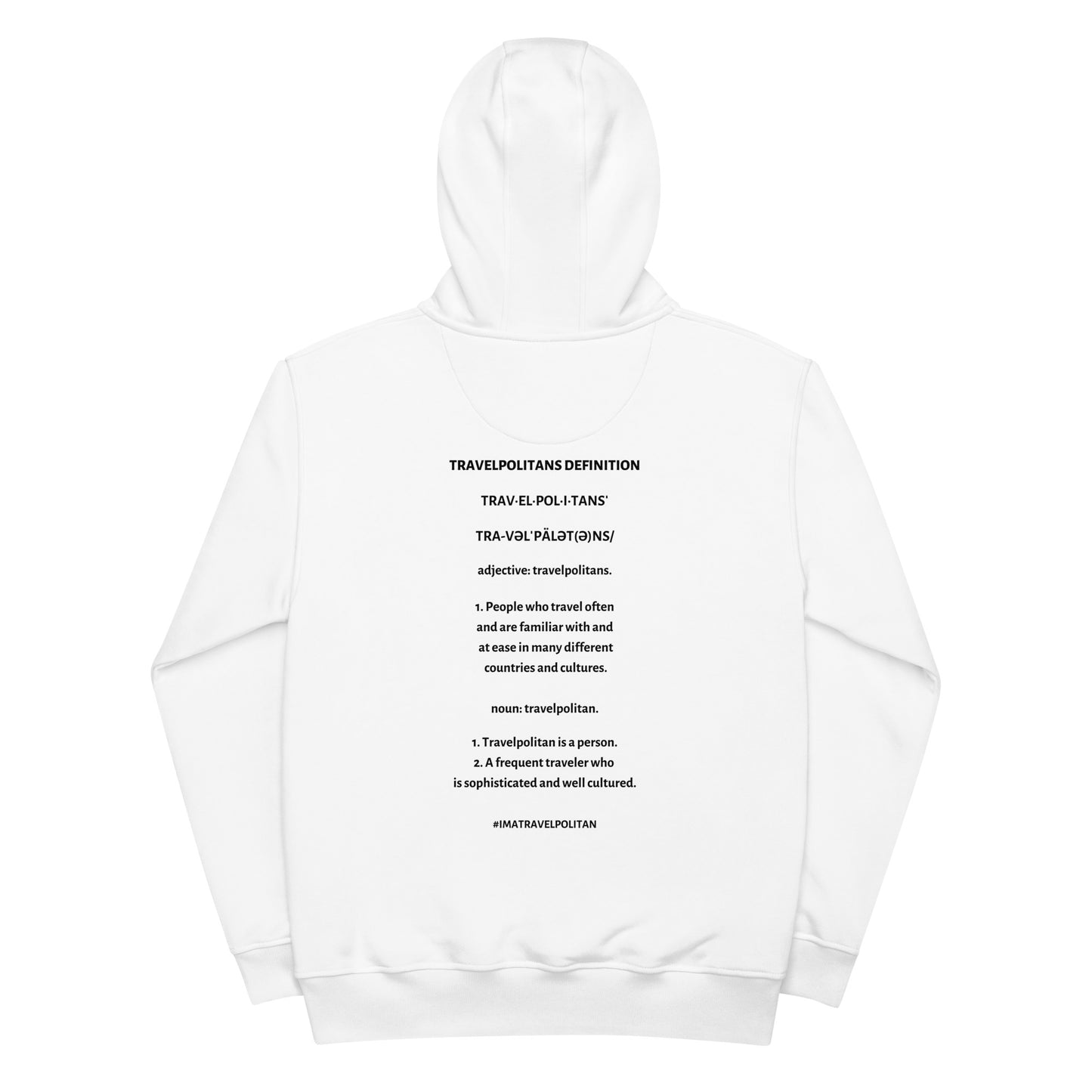 Eco White Hoodie