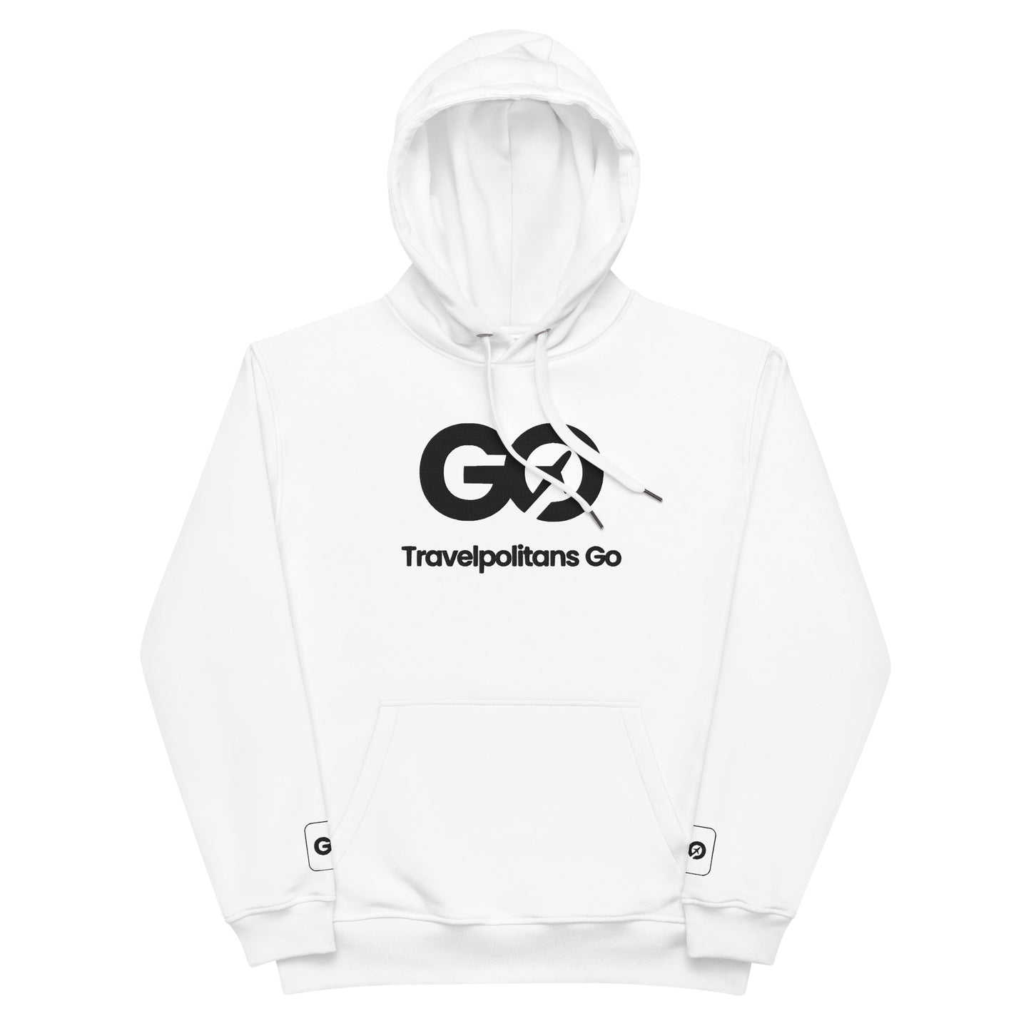 Eco White Hoodie