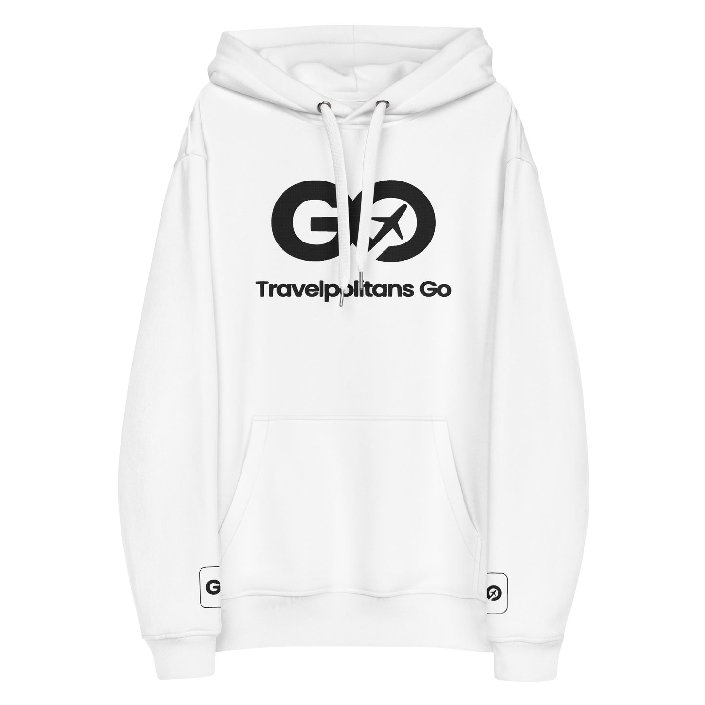 Eco White Hoodie