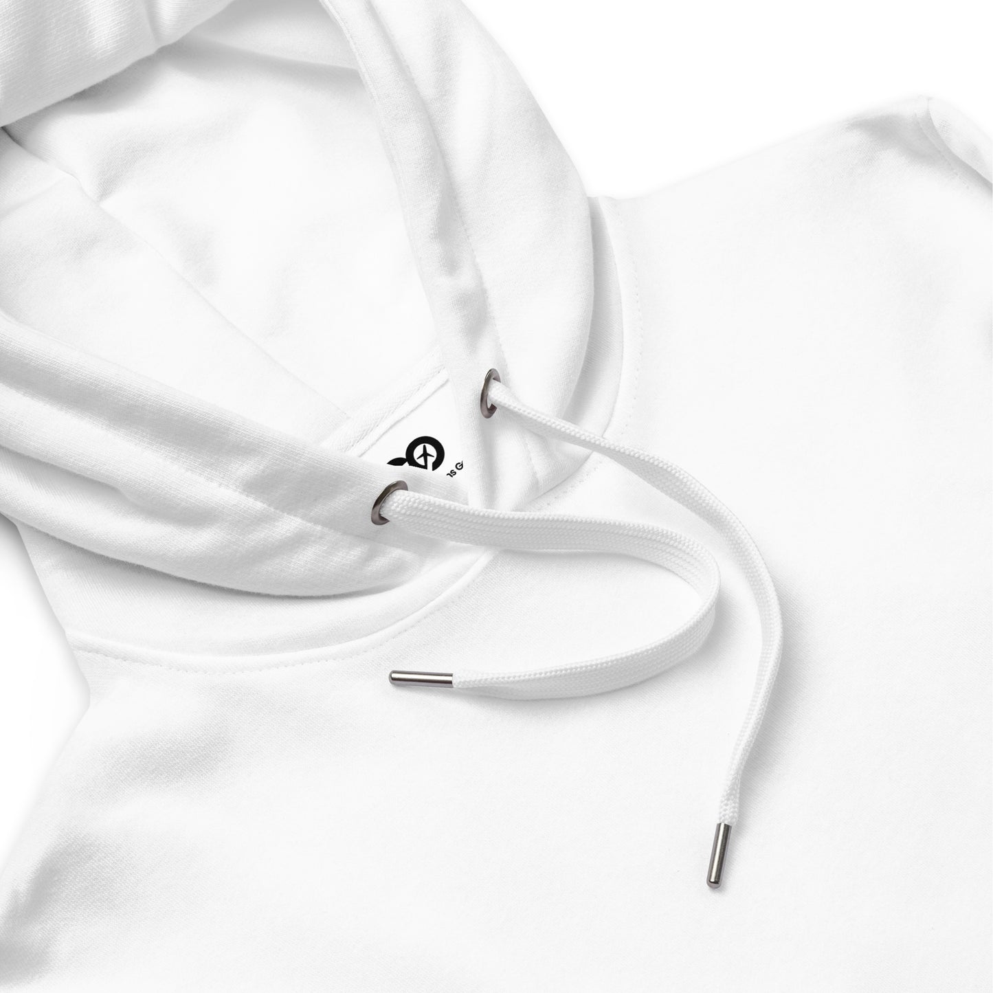 Eco White Hoodie