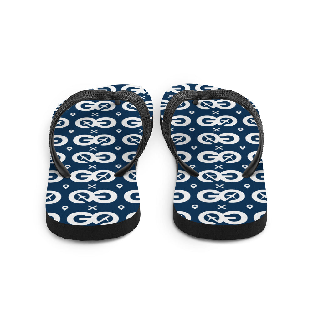 Miami Blue Unisex Flip-Flops