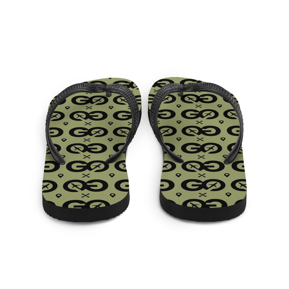 Fern Unisex Flip-Flops