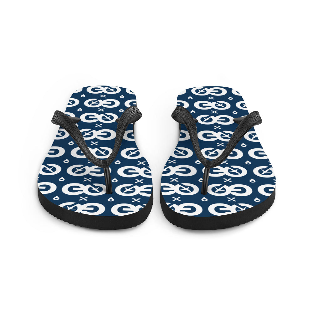 Miami Blue Unisex Flip-Flops