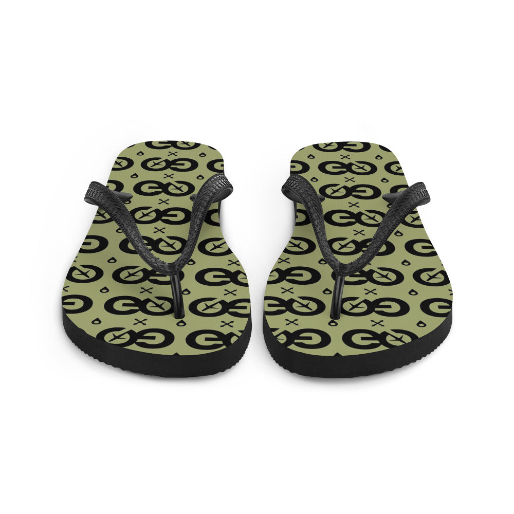 Fern Unisex Flip-Flops