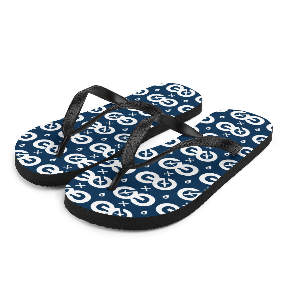 Miami Blue Unisex Flip-Flops