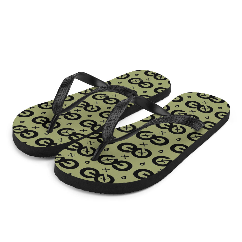 Fern Unisex Flip-Flops