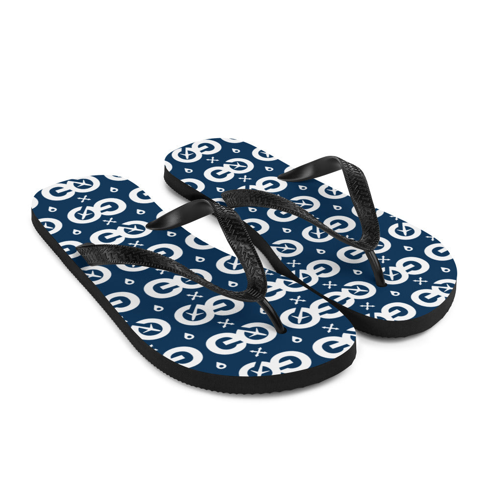 Miami Blue Unisex Flip-Flops