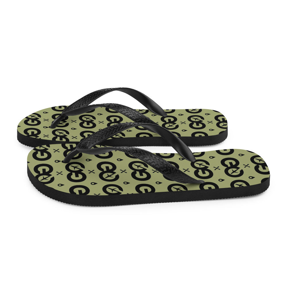 Fern Unisex Flip-Flops