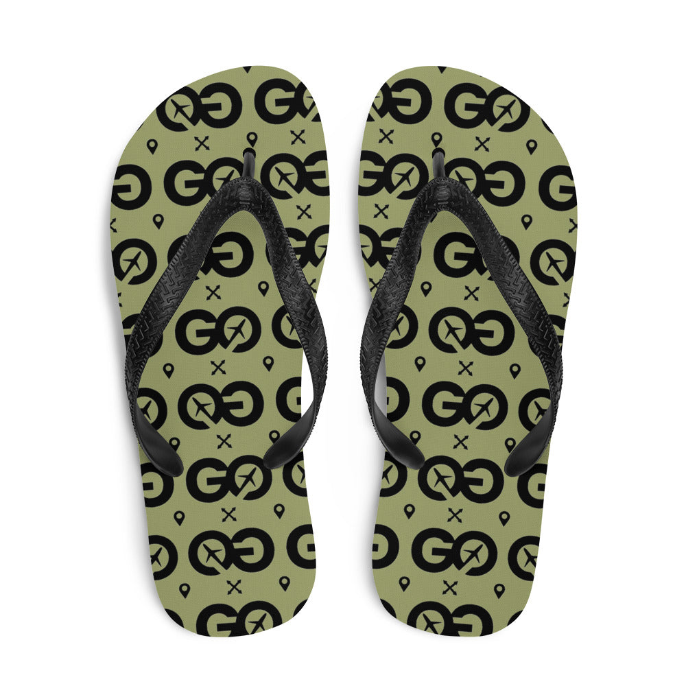 Fern Unisex Flip-Flops