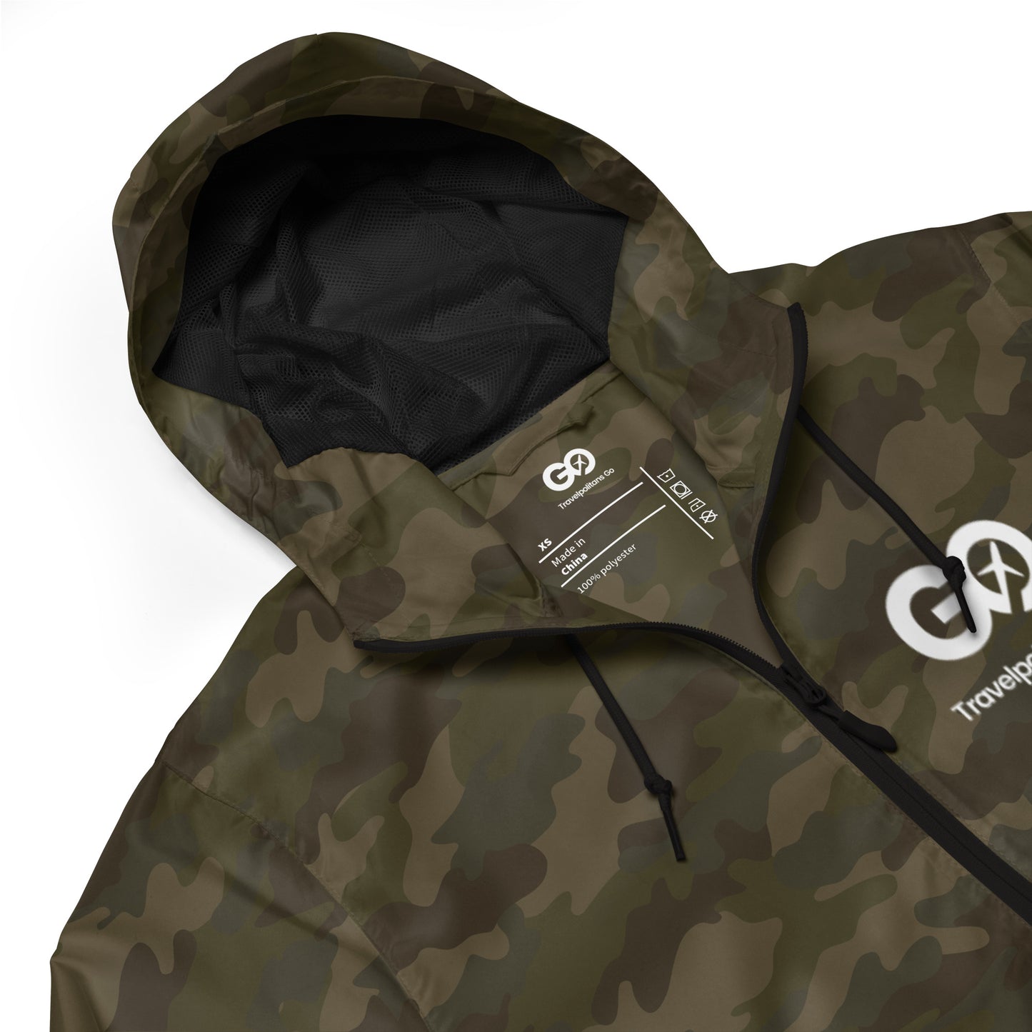 Ultra Lightweight Zip-Up Windbreaker
