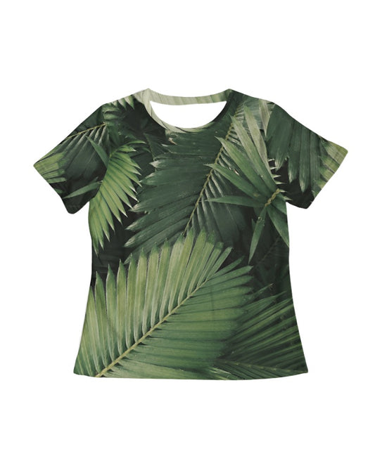 Women's Green Tropics Tee