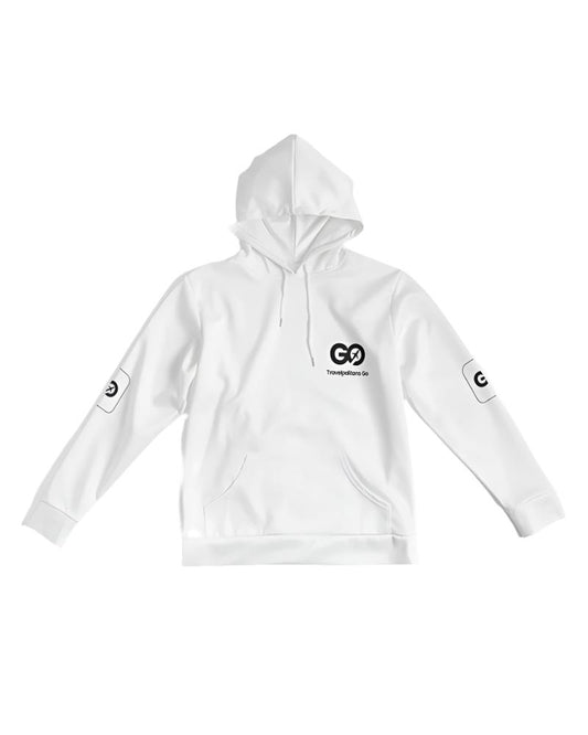 Men's White Explorer Hoodie