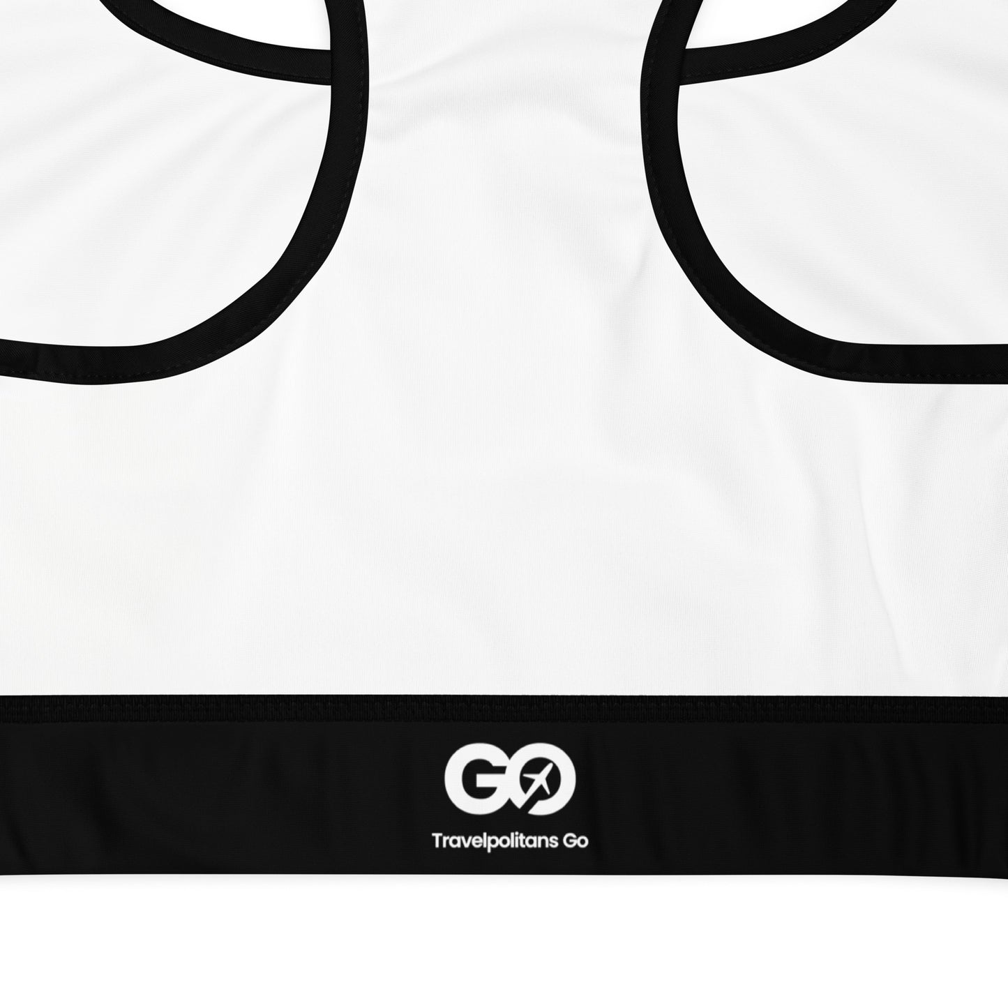 Women's Comfy White Padded Sports Bra