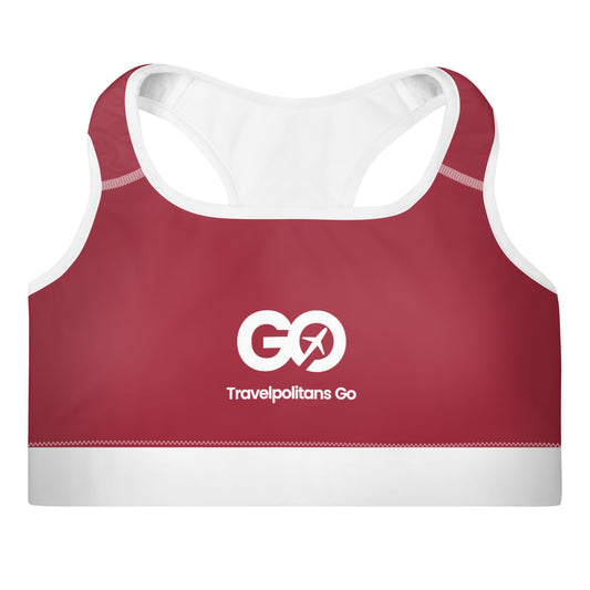 Women's Comfy Scarlet Padded Sports Bra