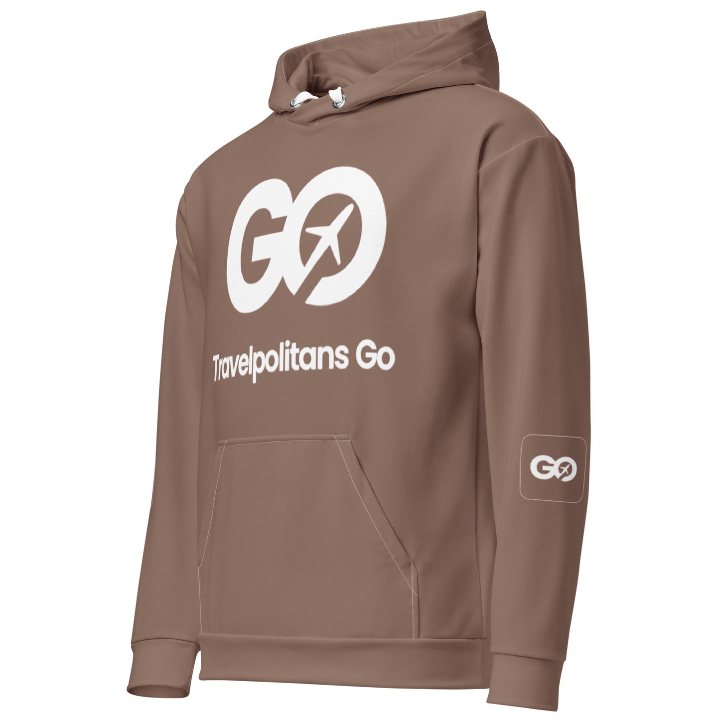 Raw Umber Travelpolitans Go Hoodie