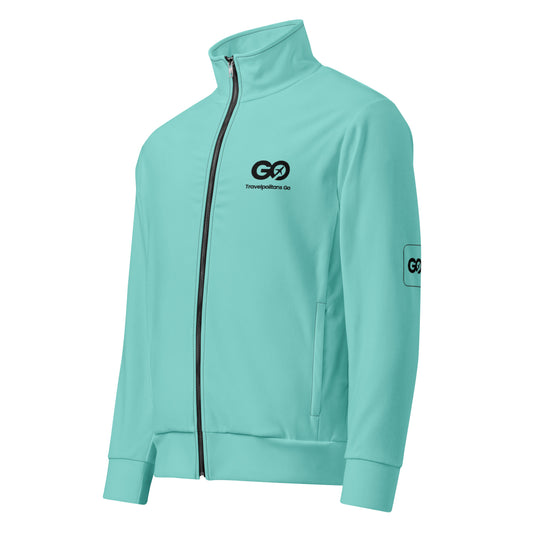 Teal Unisex Track Jacket